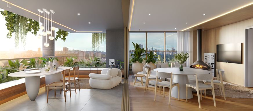 Apartamento à Venda com 3 quartos, 119m² Jardim Aclimação, Maringá-PR