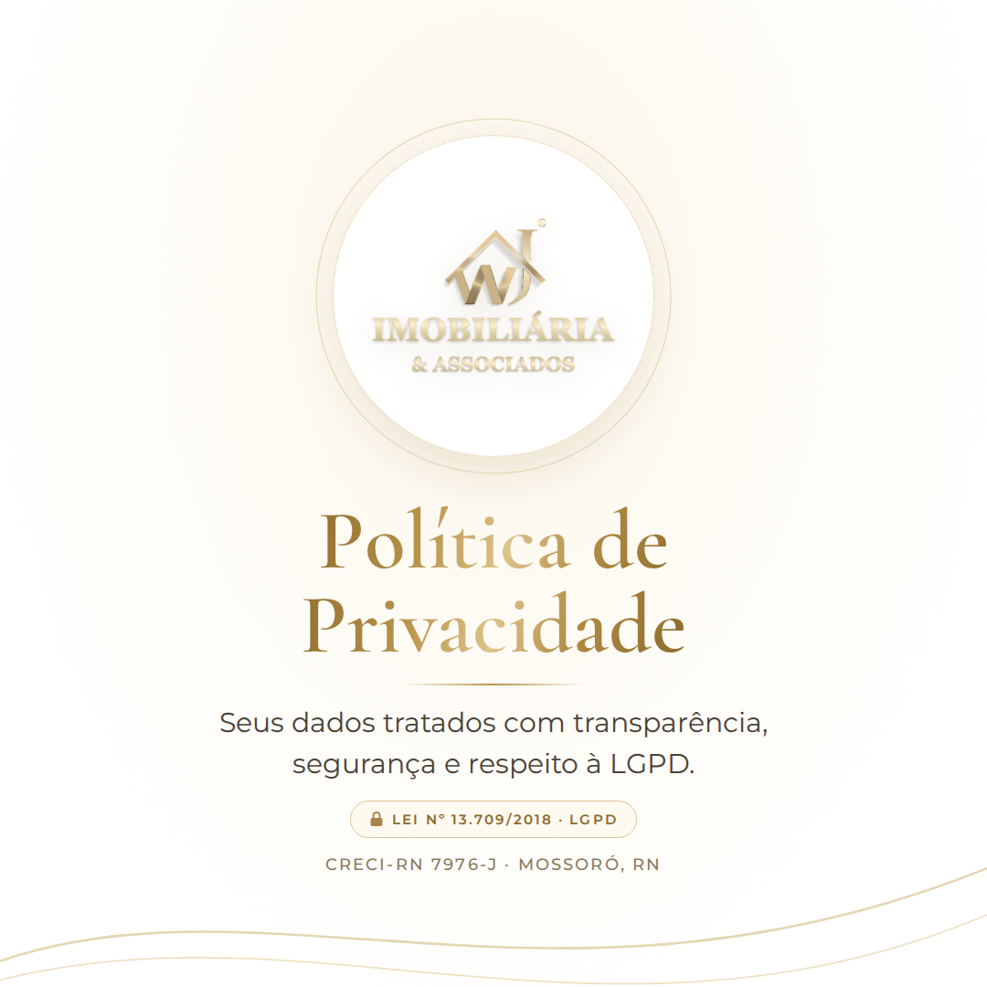 POLÍTICA DE PRIVACIDADE