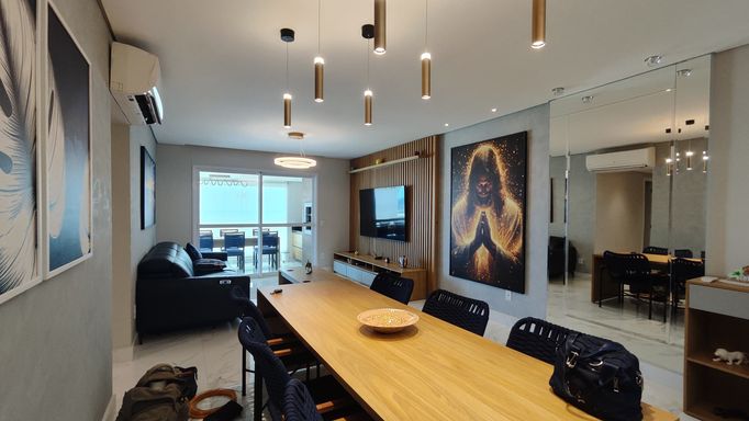 Ambiente integrado, perfeito para receber amigos e família.