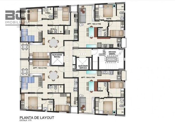 Apartamento, 2 quartos, 48 m² - Foto 21