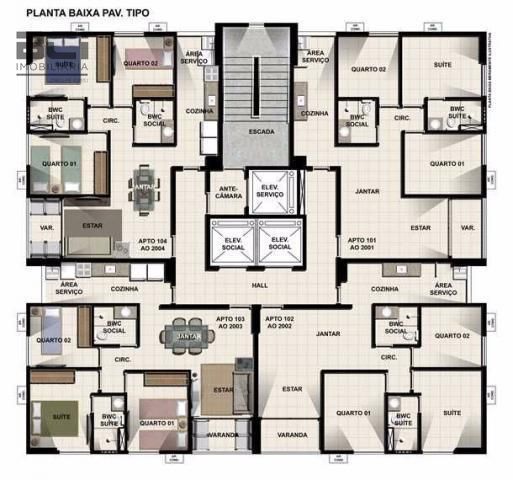 Apartamento, 3 quartos, 61 m² - Foto 20