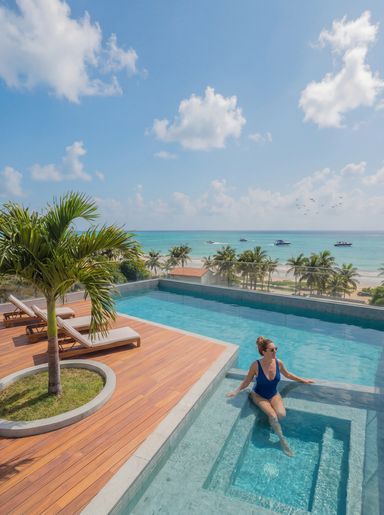 Piscina panorâmica