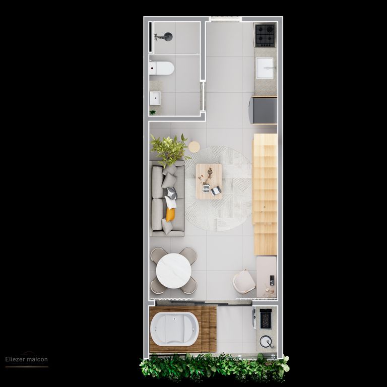 Apartamento, 1 quarto, 30 m² - Foto 29