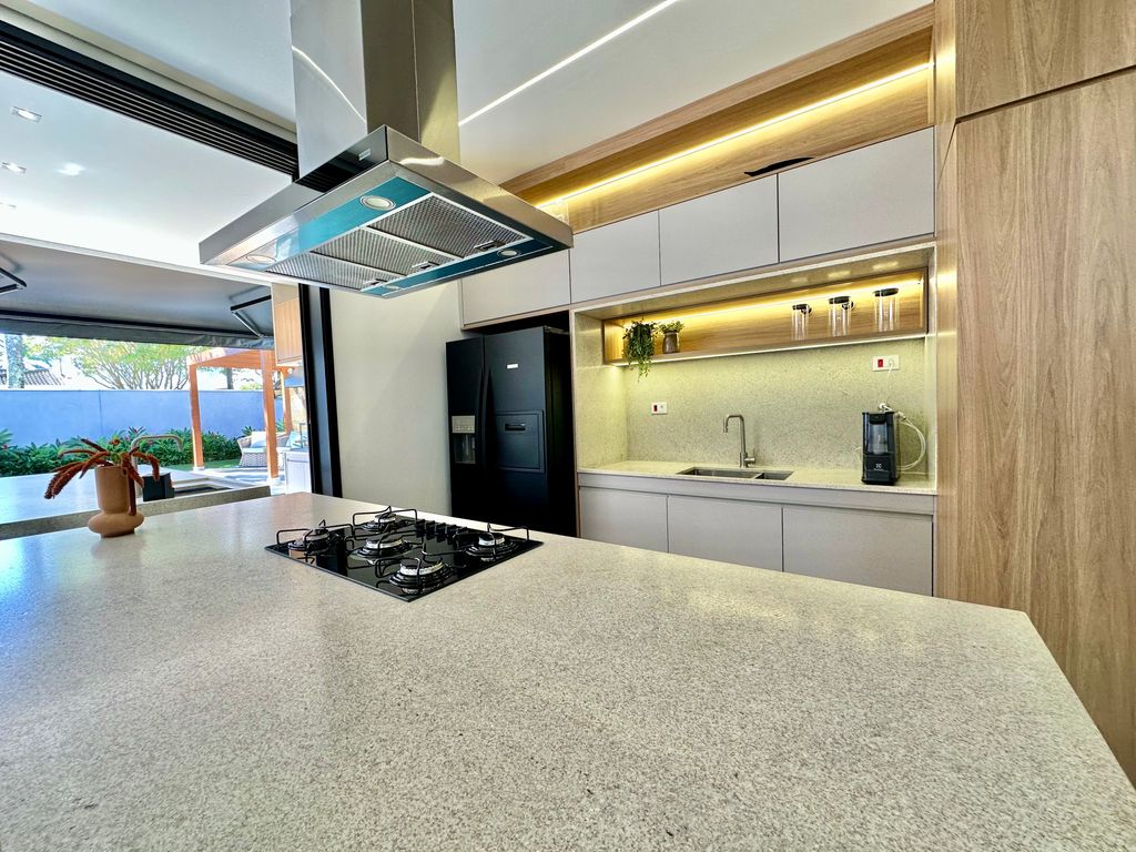 Casa Alto Padrão Novíssima e Moderna no condomínio Jardim Acapulco Guarujá em Jardim Acapulco, Guarujá — foto 17