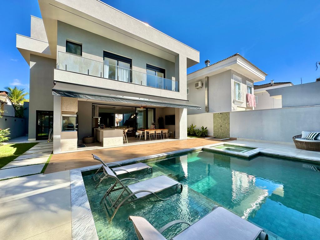 Casa Alto Padrão Novíssima e Moderna no condomínio Jardim Acapulco Guarujá em Jardim Acapulco, Guarujá — foto 25