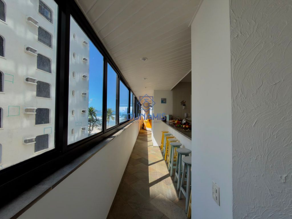 APARTAMENTO FRENTE MAR COM VISTA PANORAMICA - LAZER E DUAS VAGAS em Jardim Astúrias, Guarujá — foto 13