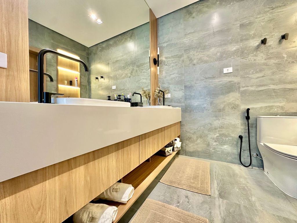 Casa Alto Padrão Novíssima e Moderna no condomínio Jardim Acapulco Guarujá em Jardim Acapulco, Guarujá — foto 73