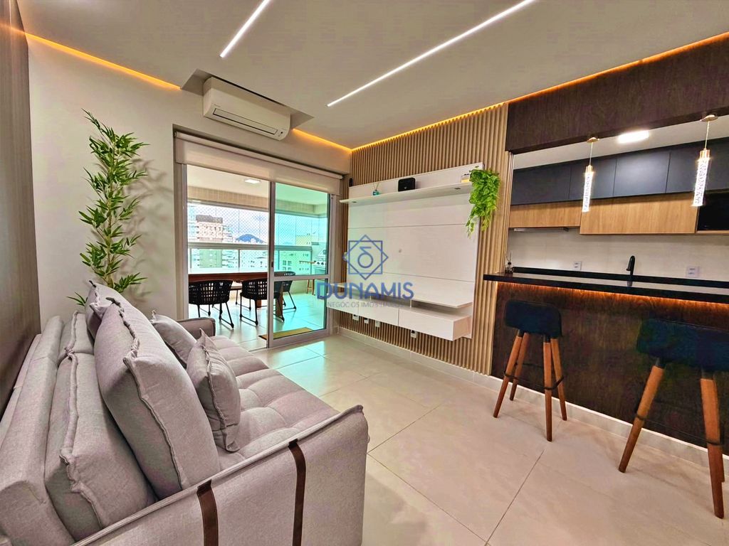 APARTAMENTO REFORMADO - VARANDA GOURMET - REGIÃO CENTRAL DA PRAIA DAS ASTÚRIAS em Jardim Astúrias, Guarujá — foto 20