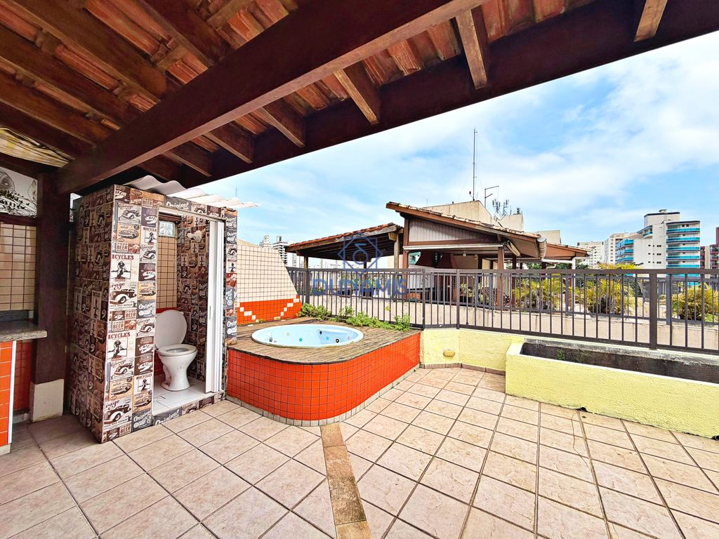 COBERTURA DUPLEX COM LAZER PRIVATIVO VAGA DE GARAGEM E PORTEIRA FECHADA em Jardim Astúrias, Guarujá — foto 48
