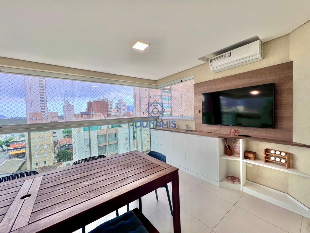 Apartamento à venda, varanda gourmet - 3 dormitórios - Praia da Enseada em Enseada, Guarujá — foto 3