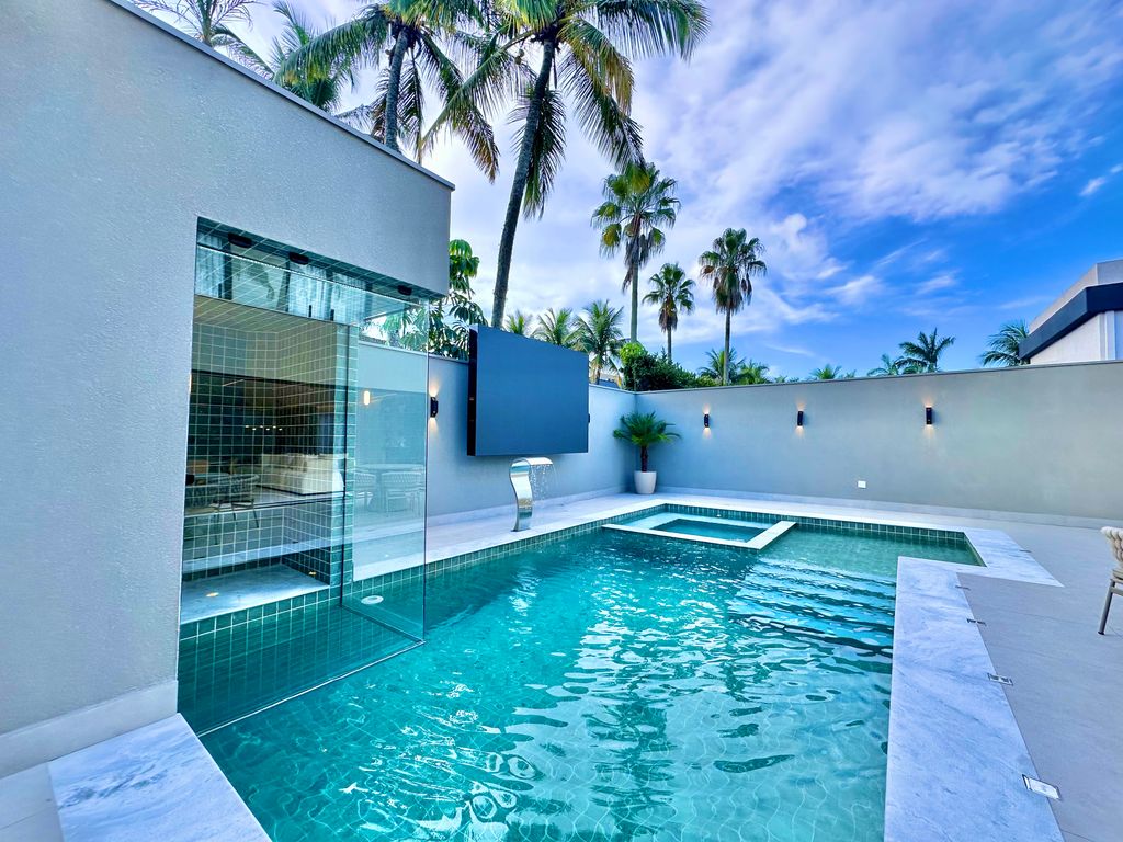 Casa Alto Padrão Novíssima e Moderna no condomínio Jardim Acapulco Guarujá em Jardim Acapulco, Guarujá — foto 20