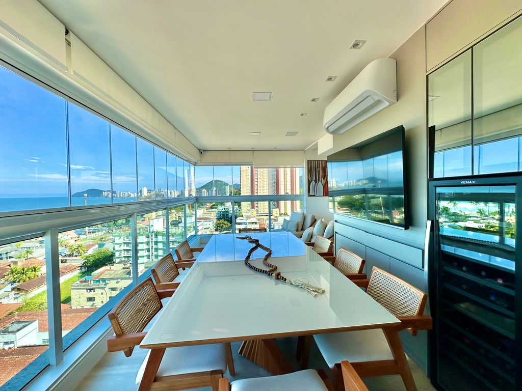 Apartamento Alto Padrão  3 Suítes- Varanda Gourmet-2 Quadras da Praia da Enseada em Enseada, Guarujá — foto 3