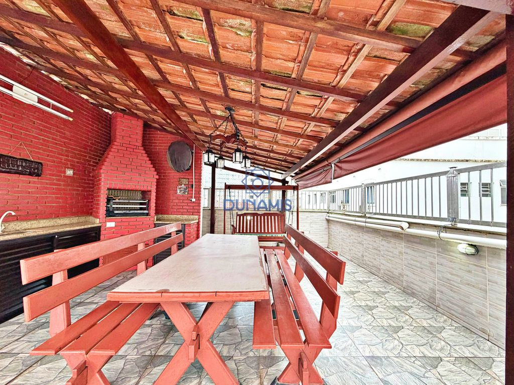 COBERTURA DUPLEX COM AREA GOURMET 3 DORMITORIOS E VAGA DE GARAGEM em Jardim Astúrias, Guarujá — foto 41
