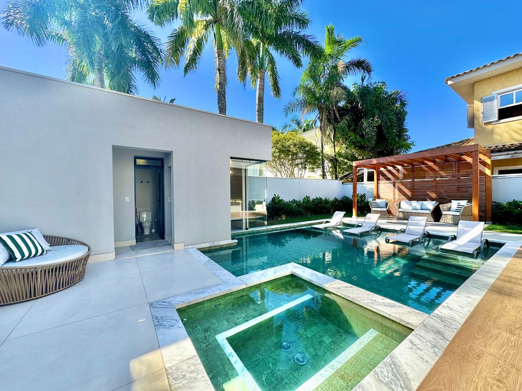Casa Alto Padrão Novíssima e Moderna no condomínio Jardim Acapulco Guarujá em Jardim Acapulco, Guarujá — foto 27