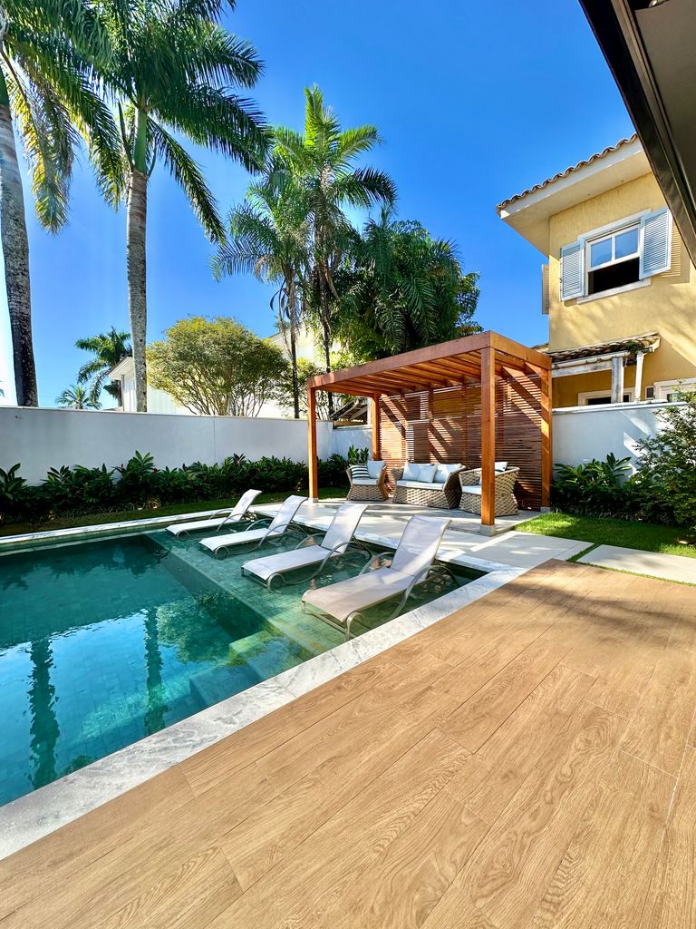 Casa Alto Padrão Novíssima e Moderna no condomínio Jardim Acapulco Guarujá em Jardim Acapulco, Guarujá — foto 34