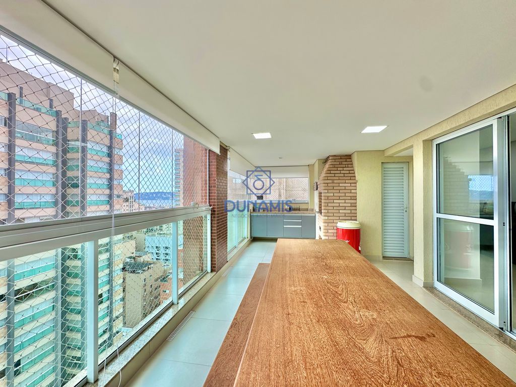 Apartamento à venda - varanda gourmet - 3 dormitórios - Praia da Enseada em Enseada, Guarujá — foto 5
