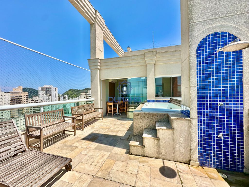 COBERTURA ALTO PADRÃO FRENTE MAR  À VENDA PRAIA DAS ASTÚRIAS - LAZER COMPLETO em Jardim Astúrias, Guarujá — foto 8