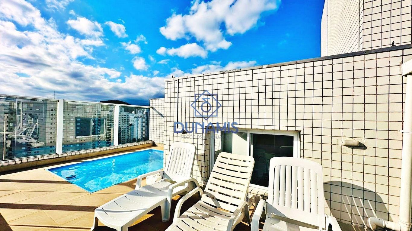 COBERTURA TRIPLEX À VENDA PRÉDIO FRENTE PARA O MAR. em Jardim Astúrias, Guarujá — foto 5
