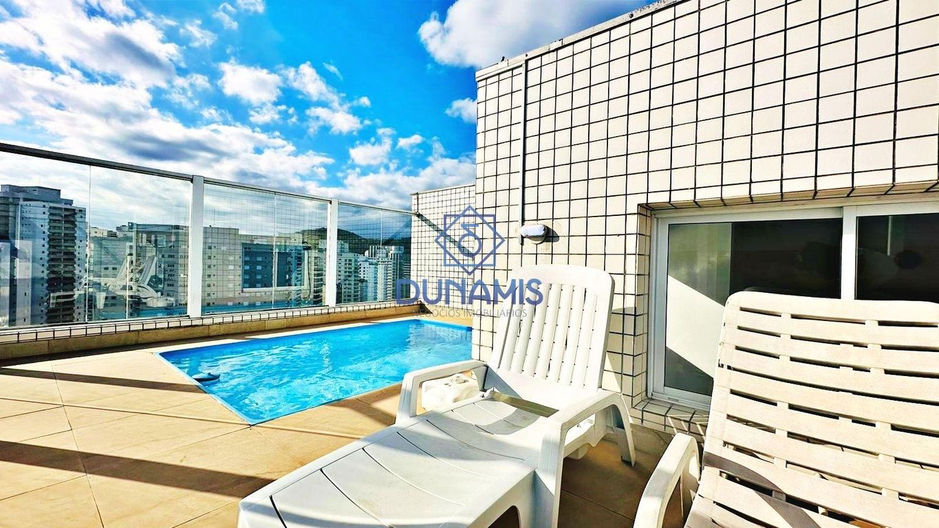 COBERTURA TRIPLEX À VENDA PRÉDIO FRENTE PARA O MAR. em Jardim Astúrias, Guarujá — foto 7