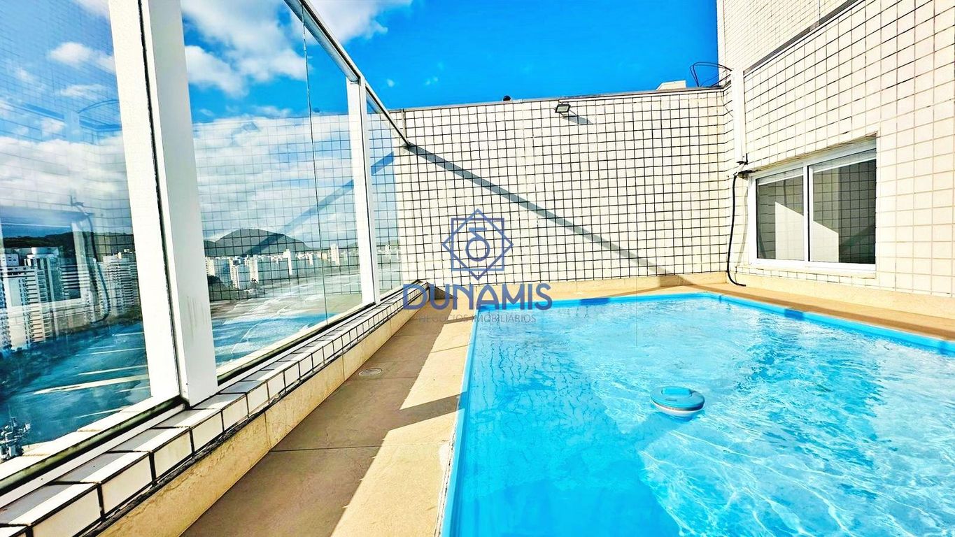COBERTURA TRIPLEX À VENDA PRÉDIO FRENTE PARA O MAR. em Jardim Astúrias, Guarujá — foto 3
