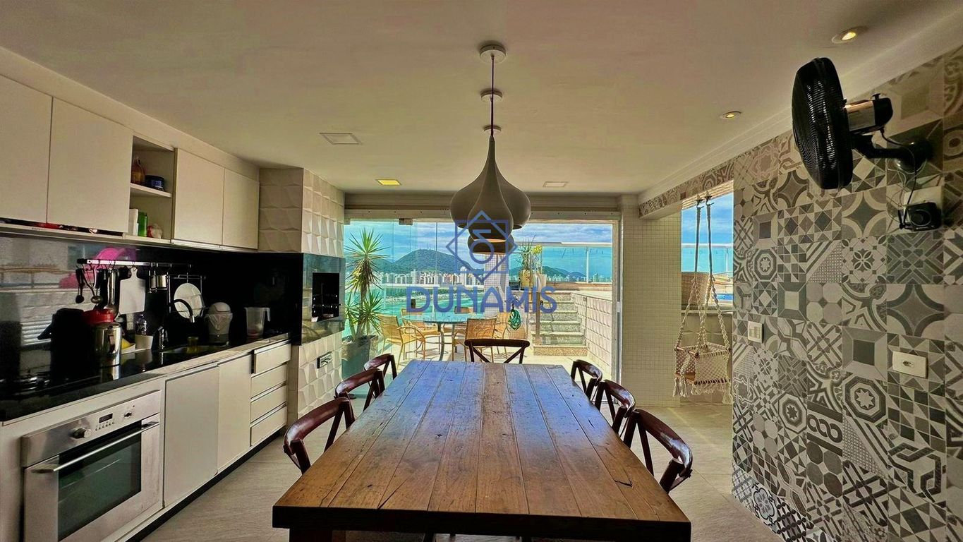 COBERTURA DUPLEX COM VISTA ESPETACULAR Á VENDA NA PRAIA DAS ASTÚRIAS em Jardim Astúrias, Guarujá — foto 8