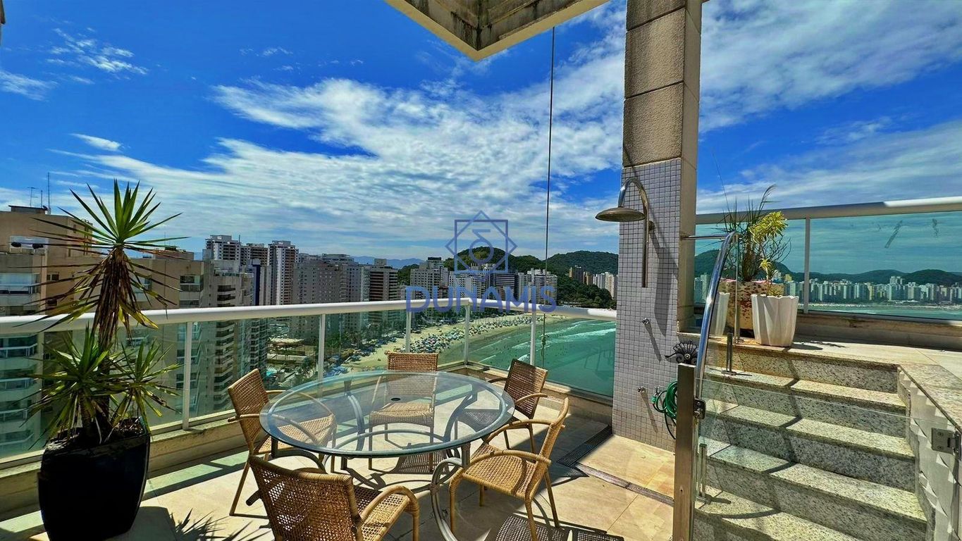 COBERTURA DUPLEX COM VISTA ESPETACULAR Á VENDA NA PRAIA DAS ASTÚRIAS em Jardim Astúrias, Guarujá — foto 2
