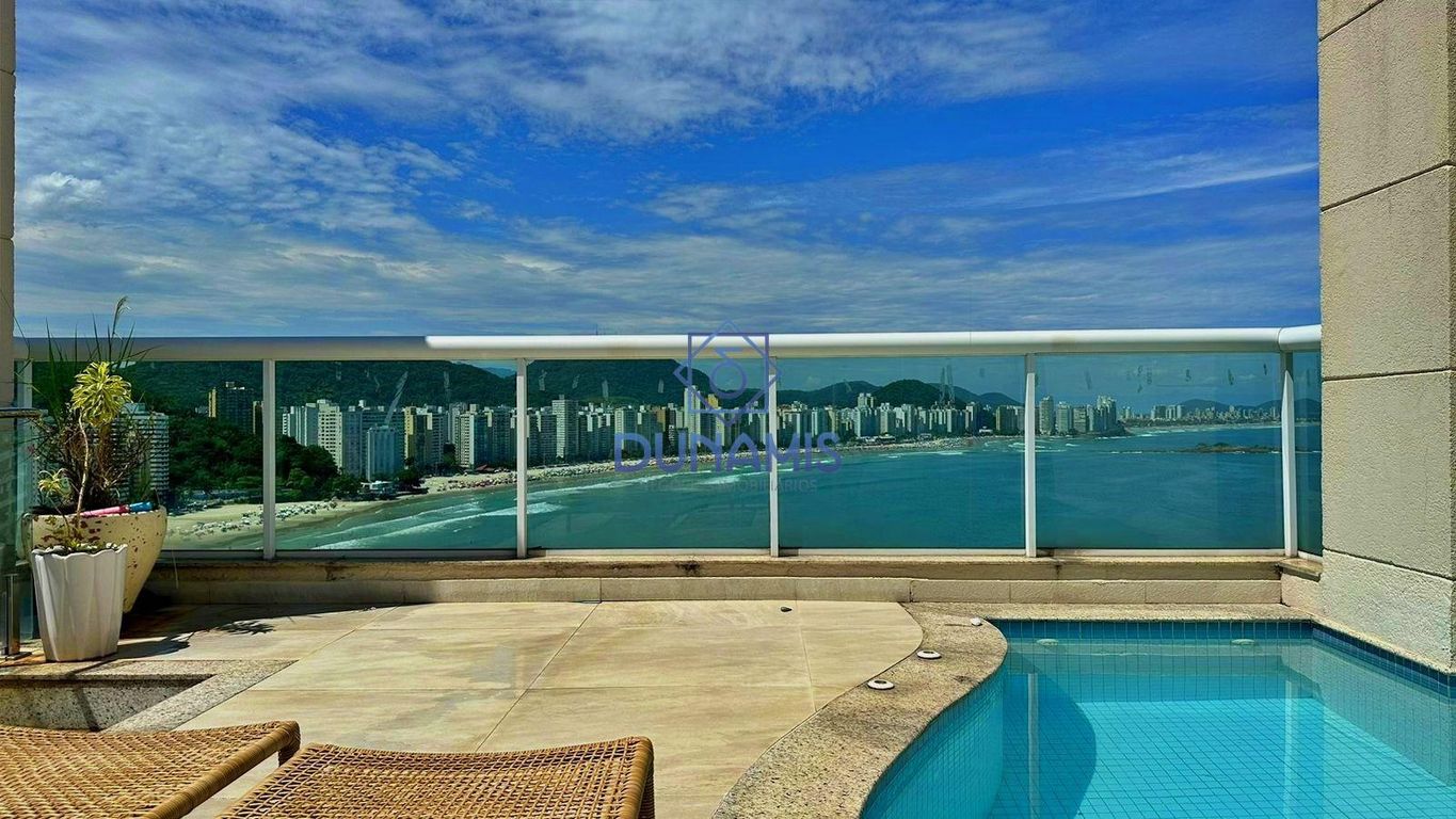 COBERTURA DUPLEX COM VISTA ESPETACULAR Á VENDA NA PRAIA DAS ASTÚRIAS em Jardim Astúrias, Guarujá — foto 4