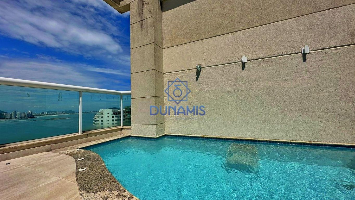 COBERTURA DUPLEX COM VISTA ESPETACULAR Á VENDA NA PRAIA DAS ASTÚRIAS em Jardim Astúrias, Guarujá — foto 3
