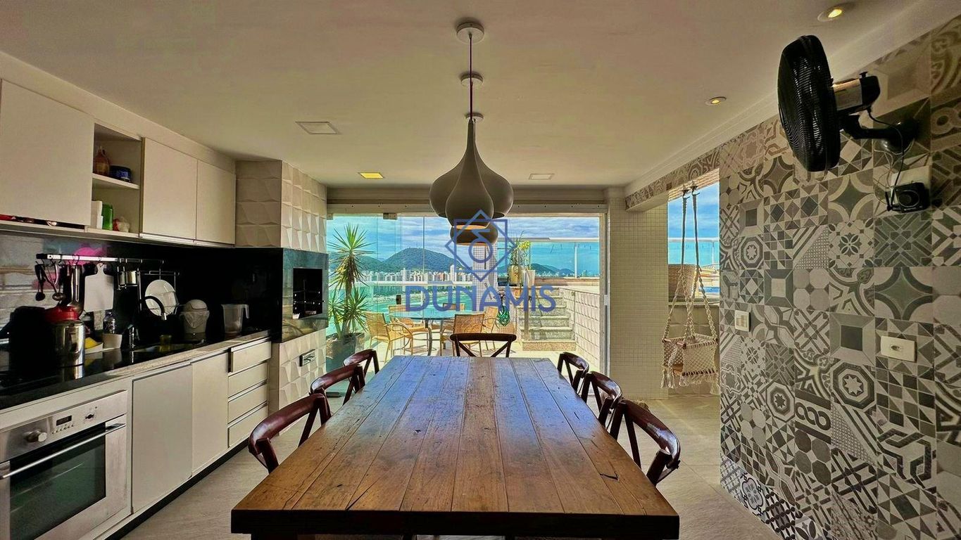 COBERTURA DUPLEX COM VISTA ESPETACULAR Á VENDA NA PRAIA DAS ASTÚRIAS em Jardim Astúrias, Guarujá — foto 11