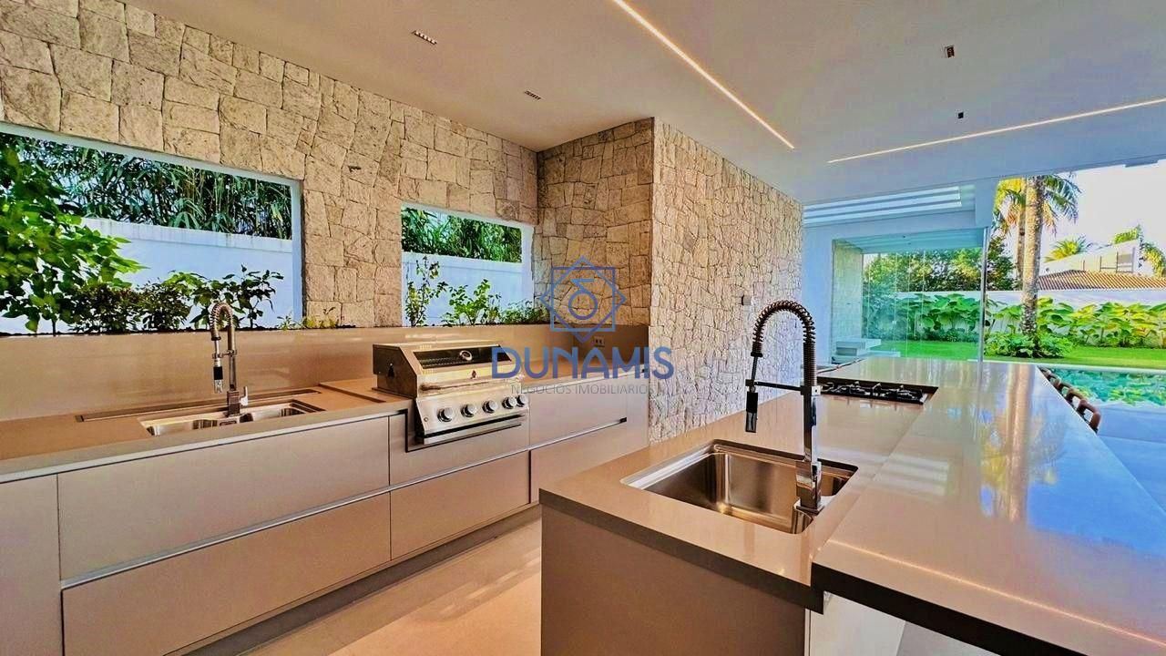 Mansão luxuosa no Condomínio Jardim Acapulco mobiliada e decorada em Acapulco, Guarujá — foto 19