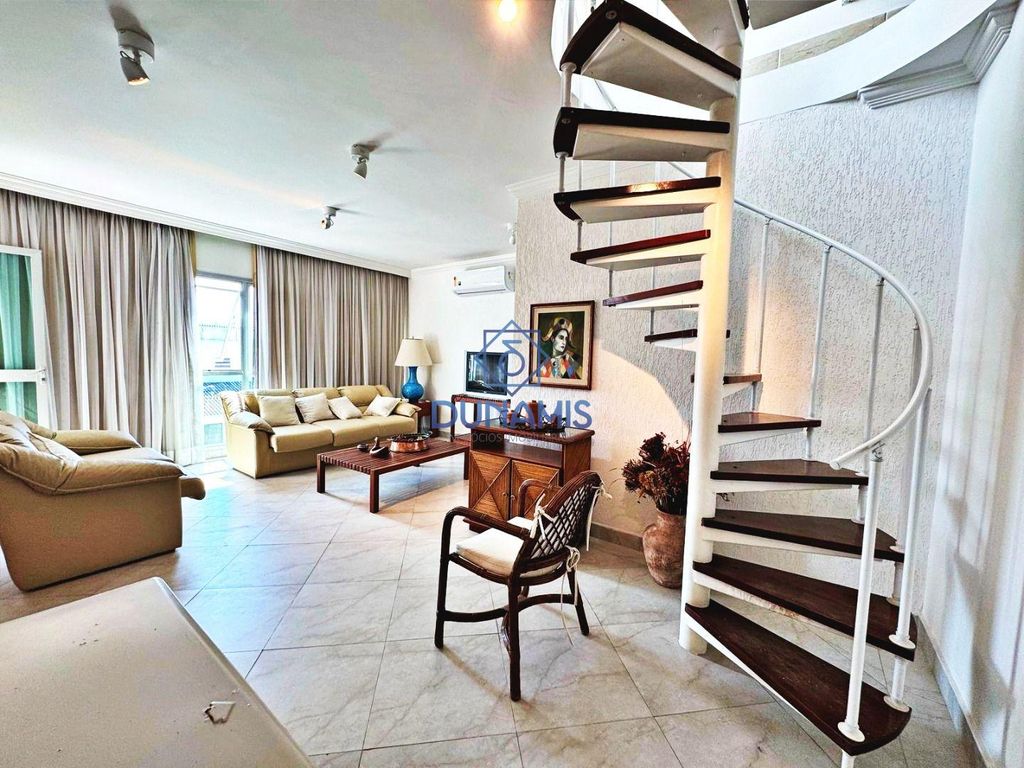 Cobertura à venda, 311 m² por R$ 1.700.000,00 - Barra Funda - Guarujá/SP em Pitangueiras, Guarujá — foto 2