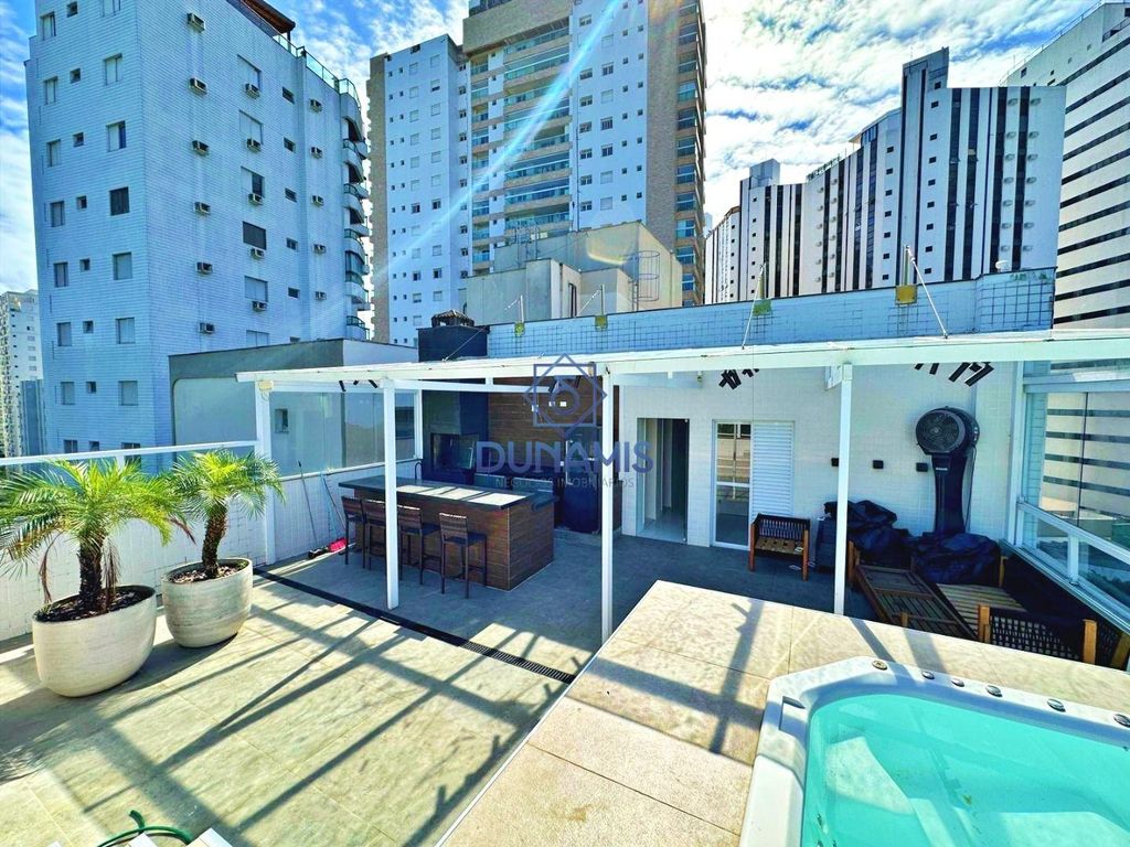COBERTURA PENT HOUSE REFORMADA NA PRAIA DAS ASTÚRIAS em Jardim Astúrias, Guarujá — foto 4
