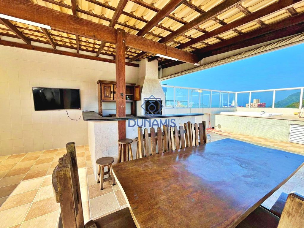 LINDA COBERTURA DUPLEX À VENDA NA PRAIA  NA PRAIA DO TOMBO NO GUARUJÁ em Jardim Astúrias, Guarujá — foto 38