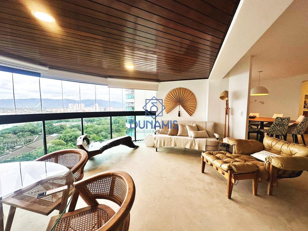 Apartamento alto padrão - frente mar - com vaga náutica - 5 suítes em Enseada, Guarujá — foto 4