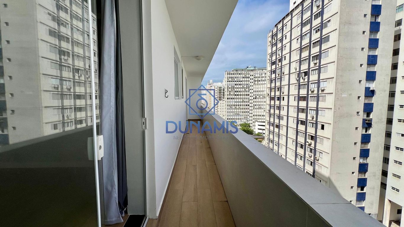 EXCELENTE APARTAMENTO REFORMADO COM 1 DORMITÓRIOS E VISTA MAR em Pitangueiras, Guarujá — foto 3