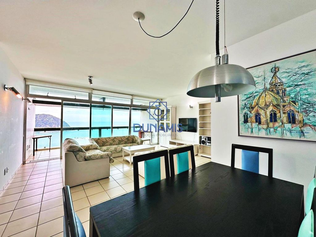 Apartamento em prédio de frente para o mar à venda na praia da Enseada em Enseada, Guarujá — foto 2
