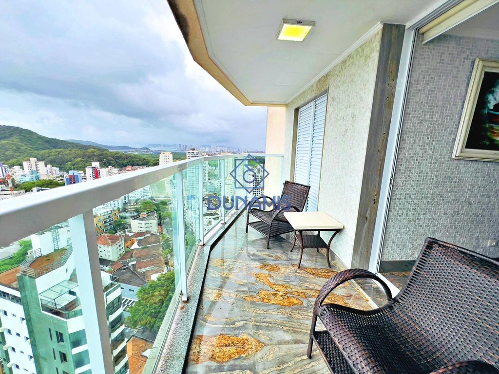IMPECÁVEL COBERTURA À VENDA NA PRAIA DO TOMBO - VISTA MAR - COM LAZER COMPLETO em Tombo, Guarujá — foto 11