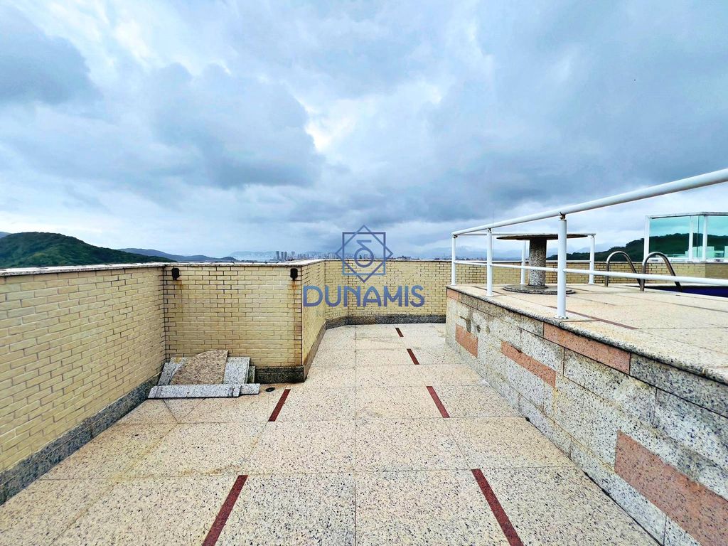 IMPECÁVEL COBERTURA À VENDA NA PRAIA DO TOMBO - VISTA MAR - COM LAZER COMPLETO em Tombo, Guarujá — foto 42