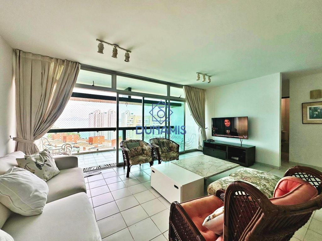 Apartamento em prédio de frente para o mar à venda na praia da Enseada em Enseada, Guarujá — foto 9