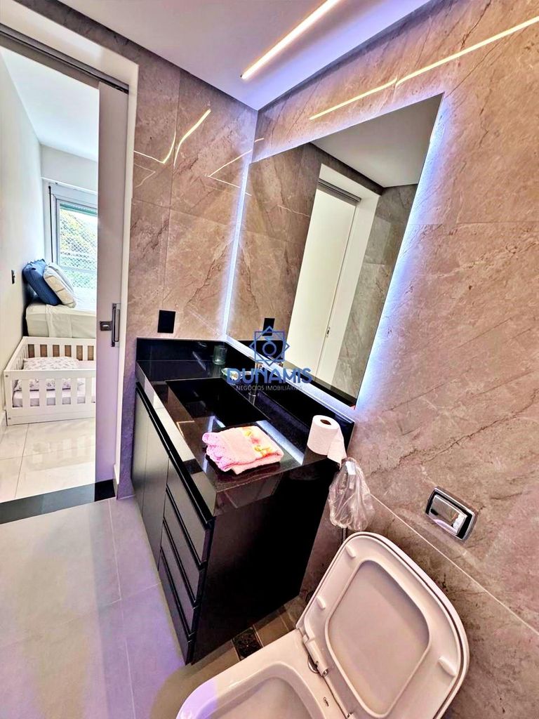 Apartamento à venda, 159 m² por R$ 1.600.000,00 - Pitangueiras - Guarujá/SP em Morro do Maluf, Guarujá — foto 8