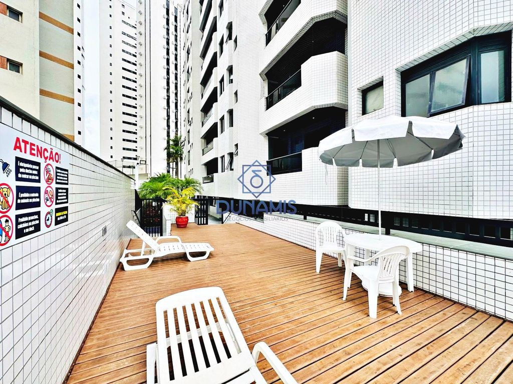 Apartamento reformado com sacada na Praia das Astúrias, área nobre do Guarujá em Jardim Astúrias, Guarujá — foto 29