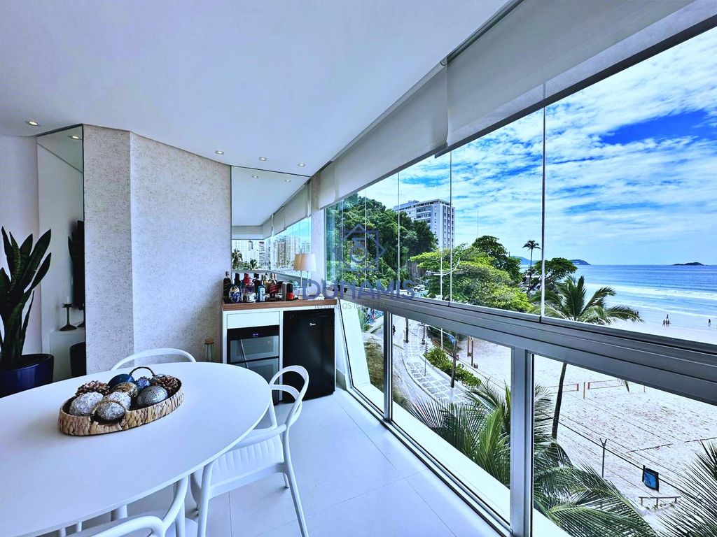 MARAVILHOSO APARTAMENTO À VENDA NA PRAIA DAS ASTÚRIAS - FRENTE TOTAL PARA O MAR em Jardim Astúrias, Guarujá — foto 7