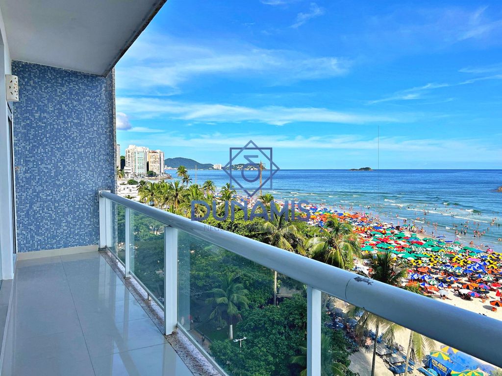 APARTAMENTO FRENTE TOTAL PARA O MAR COM VISTA PANORAMICA - REFORMADO em Pitangueiras, Guarujá — foto 7