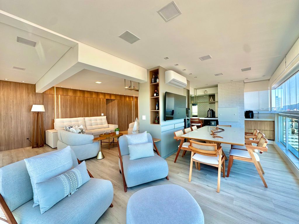 Apartamento Alto Padrão  3 Suítes- Varanda Gourmet-2 Quadras da Praia da Enseada em Enseada, Guarujá — foto 6