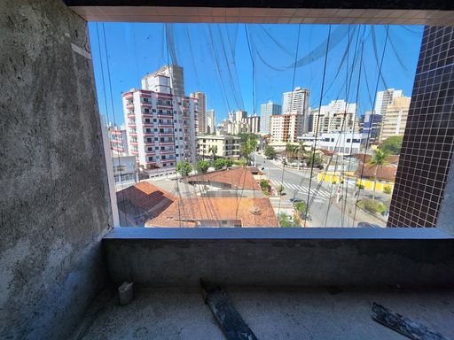 Varanda gourmet com vista livre integrada com a área de serviço