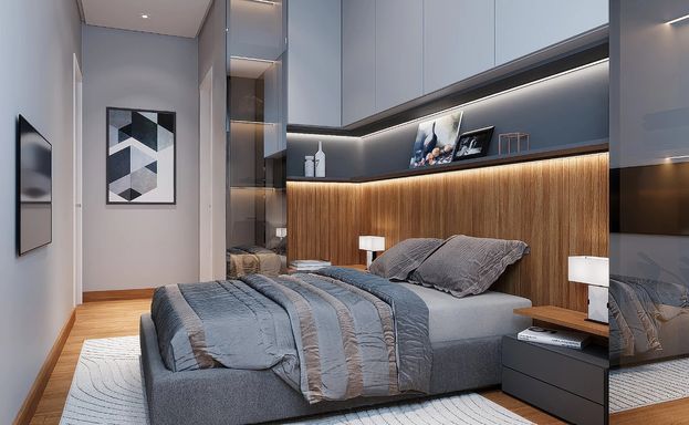 Quarto de apartamento novo na Vila Guilhermina