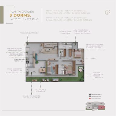 GARDEN 123MTS²