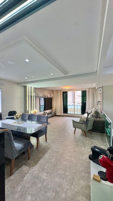 Sala de jantar e estar