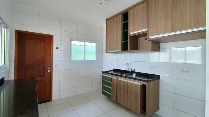 cozinha com armário