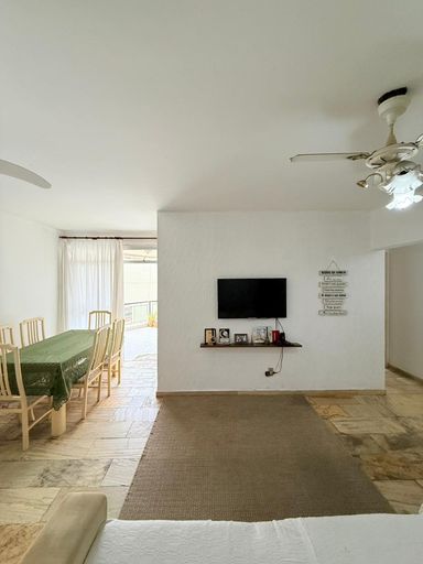 Sala dois ambientes com Varanda